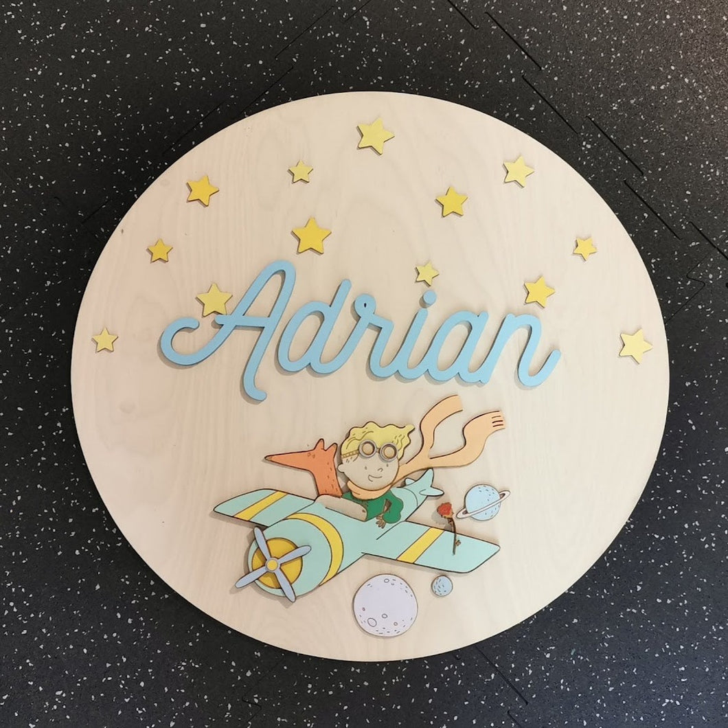 Little Prince Name Sign