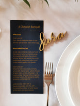 Load image into Gallery viewer, Name Cutout Placecards

