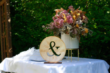 Load image into Gallery viewer, Signing Table Signage &amp; Cake Topper Combo
